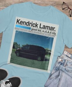 Kendrick Lamar Good Kid M.A.A.D City Album Cover T-Shirt