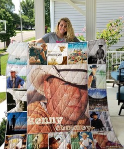 Kenny Chesney Collected Quilt Blanket Bedding Set