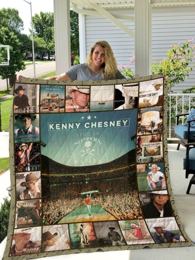 Kenny Chesney Quilt Blanket Bedding Set for Home Décor