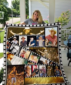 Kenny Chesney Vintage Quilt Blanket Bedding Set