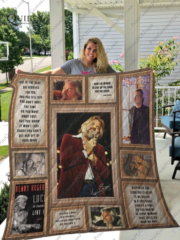 Kenny Rogers Quilt Blanket Bedding Set for Home Décor