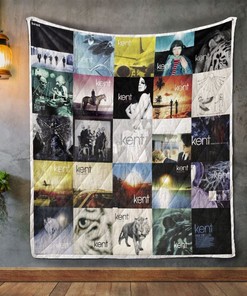 Kent Style Collected Album Covers Quilt Blanket Bedding Set