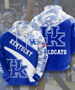 Kentucky Wildcats Custom Sport All Over Print Hoodie 3D 4