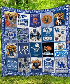 Kentucky Wildcats Quilt Blanket LC12
