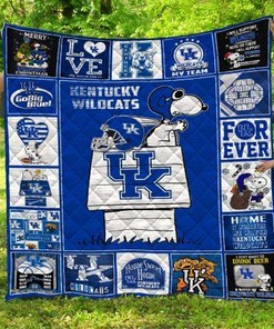 Kentucky Wildcats Sn Kw Quilt Blanket Bedding Set