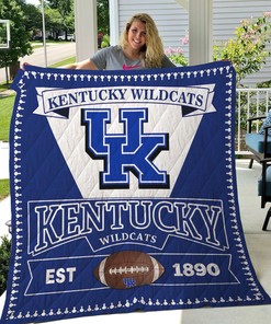 Kentucky Wildcats UK Ncaa Quilt Blanket Bedding Set