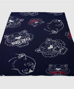 Kenzo Sherpa Fleece Blanket Gifts for Family, for Couple