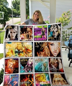Kesha Singer Vintage Quilt Blanket Bedding Set