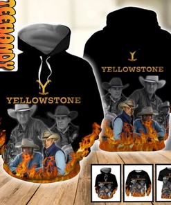 Kevin Costner Yellowstone 3D Hoodie
