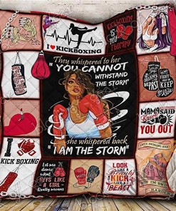Kickboxing Quilt Blanket Bedding Set