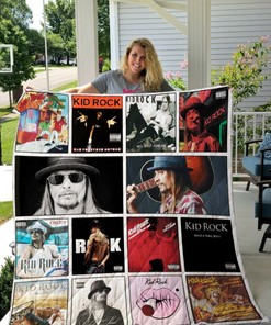 Kid Rock Albums Music Quilt Blanket