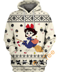 Kiki?s Delivery Service X?mas Hoodie 3D