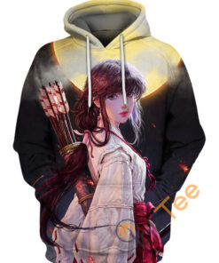 Kikyo Inuyasha Hoodie 3D