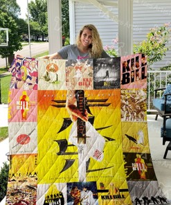 Kill Bill Love Quilt Blanket Bedding Set for Home Décor