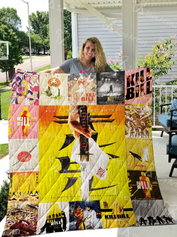 Kill Bill Love Quilt Blanket Bedding Set for Home Décor