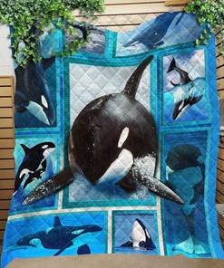 Killer Whale Orca Perfect Gifts For Killer Whale Lover Quilt Blanket Bedding Set