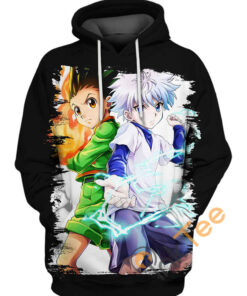 Killua Transparent Gon Hoodie 3D