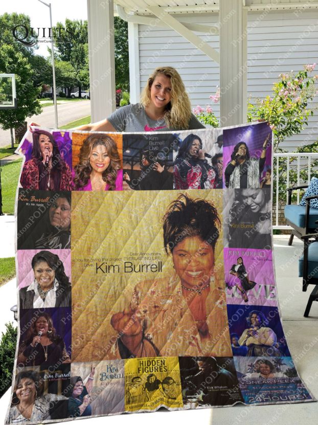 Kim Burrell Albums For Fans Ver Collection Quilt Blanket Bedding Set