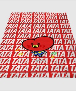 Kim Taehyung Bts Sherpa Fleece Blanket Gifts for Family, for Couple
