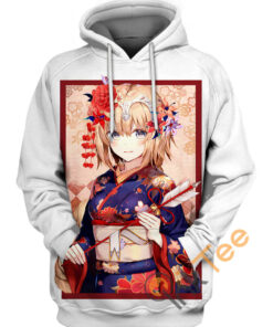 Kimono Jeanne-san Hoodie 3D