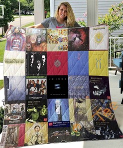 King Crimson Quilt Blanket Bedding Set