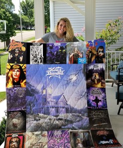 King Diamond Albums For Fans Ver Collection Quilt Blanket Bedding Set