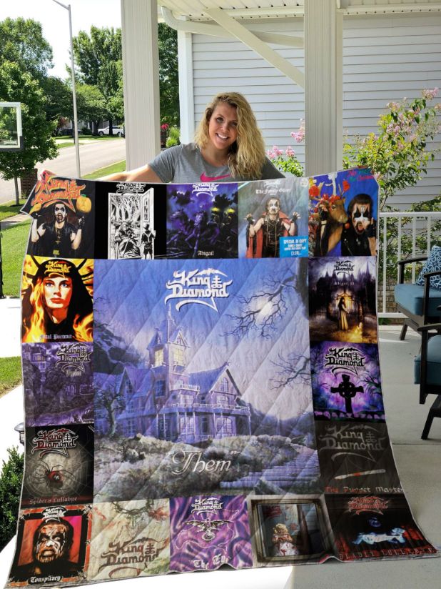 King Diamond Albums For Fans Ver Collection Quilt Blanket Bedding Set