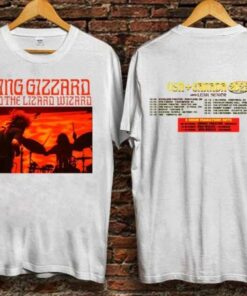 King Gizzard & The Lizard Wizard 2022 Usa And Canada Tour T-Shirt