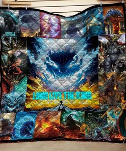 King Of Monster Quilt Blanket Bedding Set