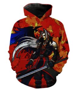 Kingdom Hearts Sephiroth Final Fantasy X Kingdom Hearts Hoodie 3D