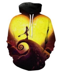 Kingdom Hearts Sora Kingdom Hearts Sport All Over Print Hoodie 3D