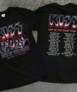 Kiss Band End Of The Road World Tour T-Shirt