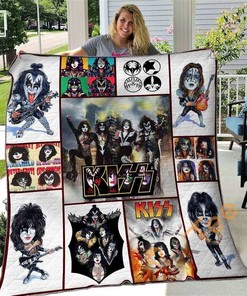 Kiss Band Quilt Blanket Bedding Set