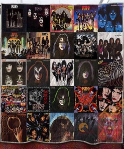 Kiss Band Quilt Blanket Bedding Set Gifts For Fans