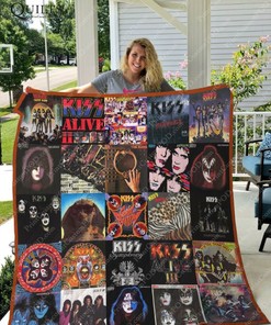 Kiss Band Rock Music For Fans Ver Collected Quilt Blanket Bedding Set