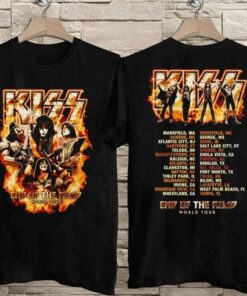 Kiss End Of The Road World Tour 2021 T-Shirt