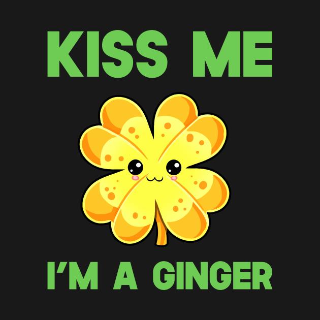 Kiss Me I'M A Ginger St. Patrick's Day Shirt - Image 2
