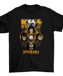 Kiss Pittsburgh Steelers T-Shirt