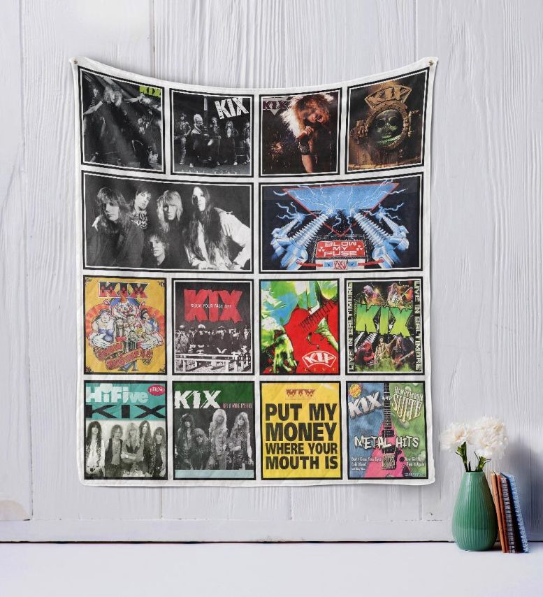 Kix Quilt Blanket Bedding Set for Home Décor