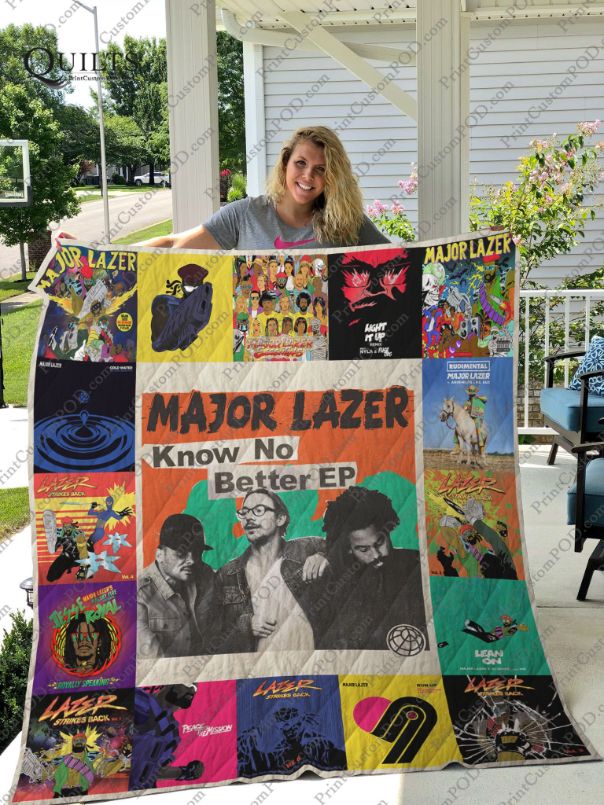 Know No Better Ep Major Lazer Album For Fans Collection Quilt Blanket