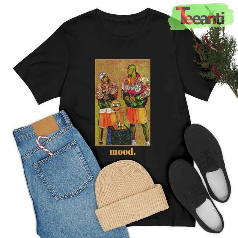 Kobe And Shaq Retro Basketball Nba T-Shirt