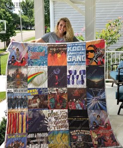 Kool and The Gang Albums For Fans Ver Collected Quilt Blanket Bedding Set