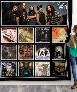 Korn Albums Quilt Blanket Bedding Set for Home Décor