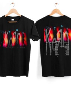 Korn The Nothing Tour 2022 Rock Concert T-Shirt