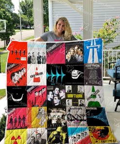 Kraftwerk Collected Retro Quilt Blanket Bedding Set