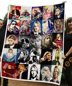 Kurt Cobain Quilt Blanket Bedding Set