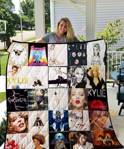 Kylie Minogue Quilt Blanket Bedding Set