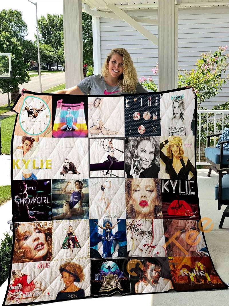 Kylie Minogue Quilt Blanket Bedding Set