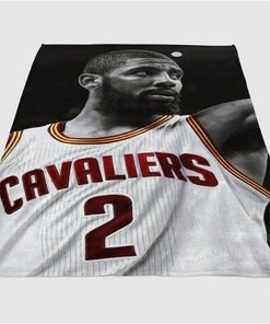 Kyrie Irving Wallpapers Sherpa Fleece Blanket Gifts for Family, for Couple