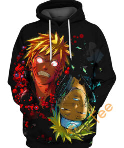 Kyuubi Naruto?s Eyes Hoodie 3D